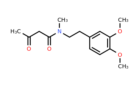 887352-04-7 | N-Acetoacetyl-N-methyl-2-(3,4-dimethoxyphenyl)ethylamine