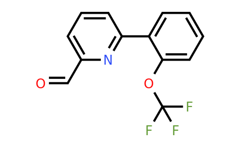887980-12-3 | 6-(2-(Trifluoromethoxy)phenyl)picolinaldehyde