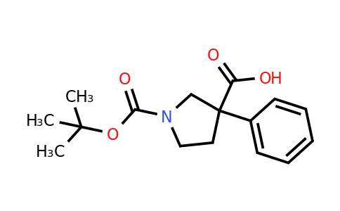 889654-10-8 | 1-(Tert-butoxycarbonyl)-3-phenylpyrrolidine-3-carboxylic acid