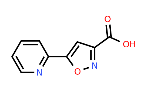 893638-37-4 | 5-(Pyridin-2-yl)isoxazole-3-carboxylic acid