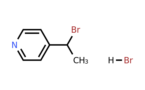 89694-53-1 | 4-(1-Bromoethyl)pyridine hydrobromide