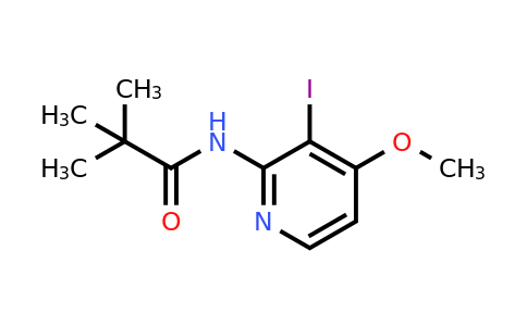898561-62-1 | N-(3-Iodo-4-methoxypyridin-2-yl)pivalamide