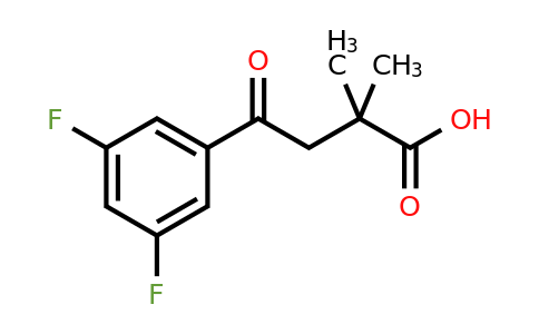 898766-68-2 | 4-(3,5-Difluorophenyl)-2,2-dimethyl-4-oxobutanoic acid