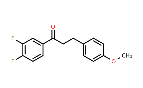 898776-40-4 | 1-(3,4-Difluorophenyl)-3-(4-methoxyphenyl)-1-propanone