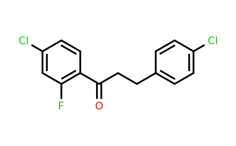 898788-37-9 | 1-(4-Chloro-2-fluorophenyl)-3-(4-chlorophenyl)-1-propanone