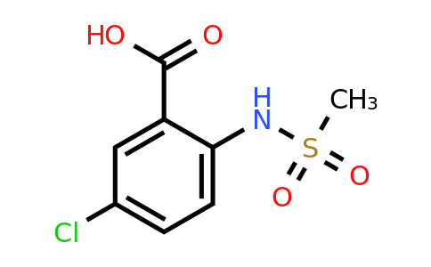 89979-12-4 | 5-Chloro-2-(methylsulfonamido)benzoic acid