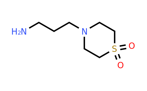 90000-25-2 | 4-(3-Aminopropyl)thiomorpholine 1,1-dioxide