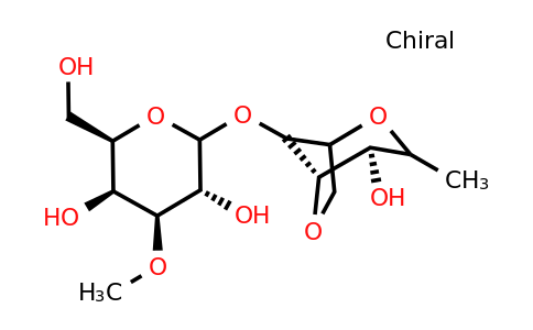 9002-18-0 | (2R,3S,4S,5R)-2-(hydroxymethyl)-6-[[(4R,5S)-4-hydroxy-3-methyl-2,6-dioxabicyclo[3.2.1]octan-8-yl]oxy]-4-methoxyoxane-3,5-diol