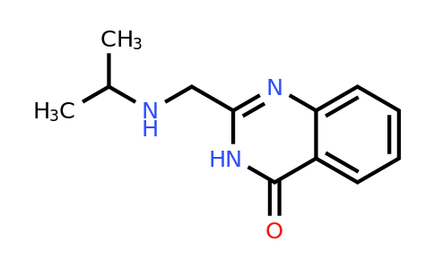 900640-66-6 | 2-{[(propan-2-yl)amino]methyl}-3,4-dihydroquinazolin-4-one