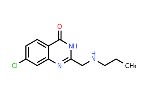 900640-74-6 | 7-Chloro-2-[(propylamino)methyl]-3,4-dihydroquinazolin-4-one