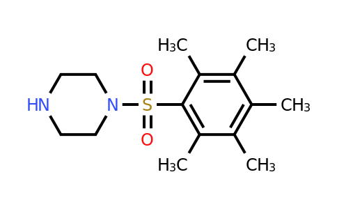 900641-37-4 | 1-(Pentamethylbenzenesulfonyl)piperazine