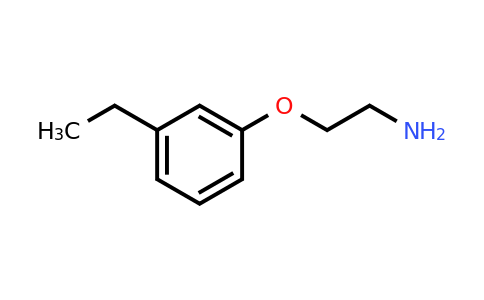 900722-23-8 | 2-(3-Ethylphenoxy)ethanamine