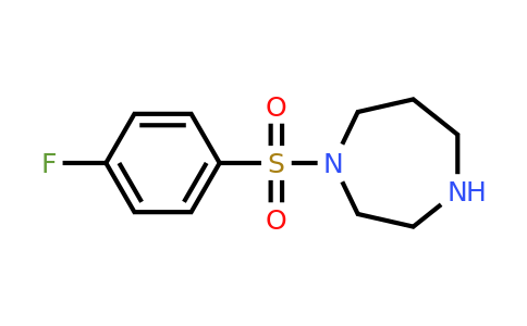 901273-40-3 | 1-(4-Fluorobenzenesulfonyl)-1,4-diazepane
