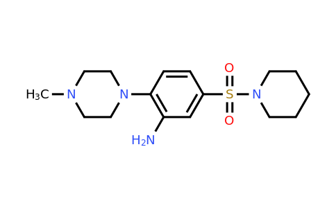901273-43-6 | 2-(4-Methylpiperazin-1-yl)-5-(piperidine-1-sulfonyl)aniline