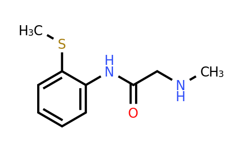 901273-52-7 | 2-(Methylamino)-N-[2-(methylsulfanyl)phenyl]acetamide