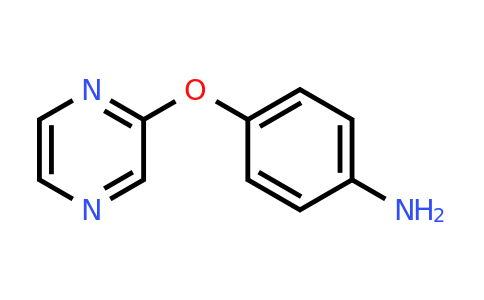 901924-50-3 | 4-(Pyrazin-2-yloxy)aniline