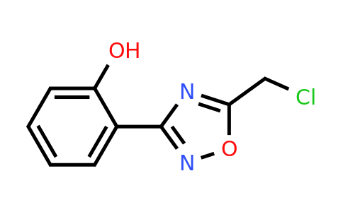 90272-96-1 | 2-(5-(Chloromethyl)-1,2,4-oxadiazol-3-yl)phenol