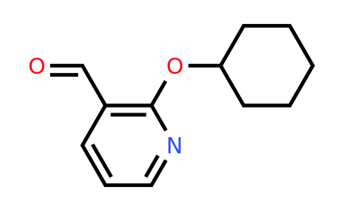 902837-50-7 | 2-Cyclohexyloxypyridine-3-carboxaldehyde