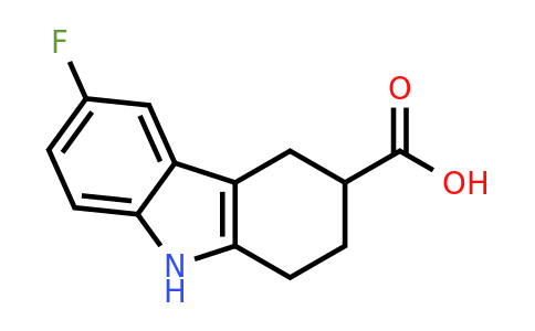 907211-31-8 | 6-Fluoro-2,3,4,9-tetrahydro-1H-carbazole-3-carboxylic acid