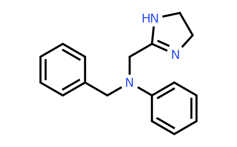 91-75-8 | N-Benzyl-N-((4,5-dihydro-1H-imidazol-2-yl)methyl)aniline