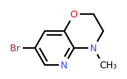 910037-14-8 | 7-Bromo-4-methyl-3,4-dihydro-2H-pyrido[3,2-b][1,4]oxazine