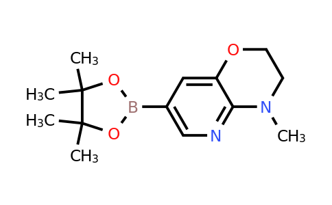 910037-15-9 | 4-Methyl-7-(4,4,5,5-tetramethyl-1,3,2-dioxaborolan-2-yl)-3,4-dihydro-2H-pyrido[3,2-b][1,4]oxazine