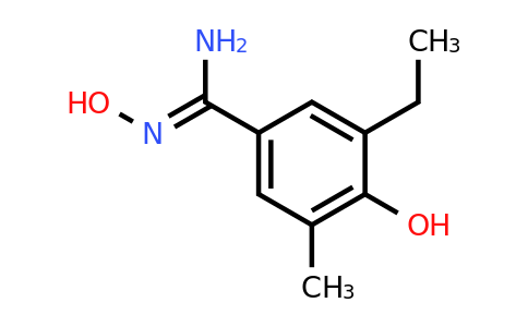 910635-33-5 | (Z)-3-Ethyl-n',4-dihydroxy-5-methylbenzimidamide