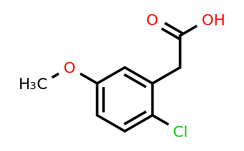 91367-10-1 | 2-Chloro-5-methoxyphenylacetic acid