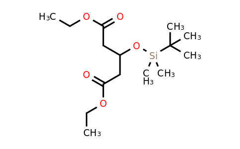 91424-39-4 | 3-[(tert-Butyldimethylsilyl)oxy]pentanedioic acid diethyl ester