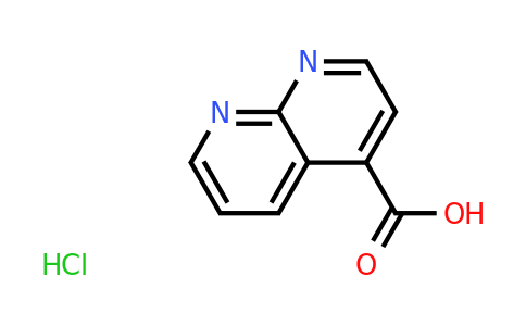 915140-11-3 | 1,8-Naphthyridine-4-carboxylic acid hydrochloride