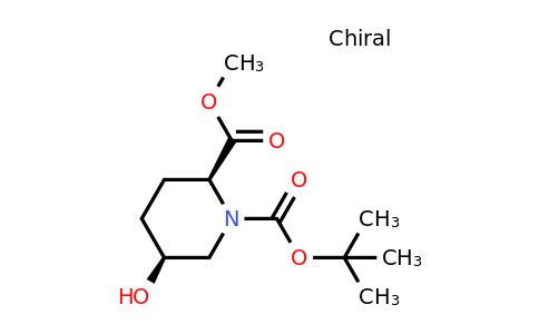 915976-32-8 | (2S,5S)-1-tert-Butyl 2-methyl 5-hydroxypiperidine-1,2-dicarboxylate