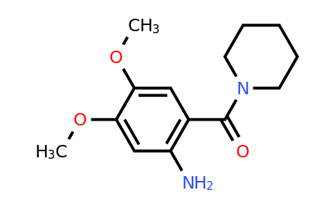 916164-73-3 | 4,5-Dimethoxy-2-(piperidine-1-carbonyl)aniline