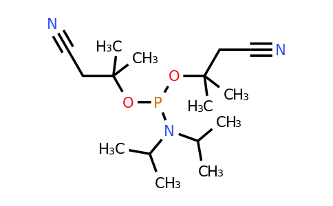 916996-01-5 | Bis(2-cyano-1,1-dimethylethyl) N,N-bis(1-methylethyl)phosphoramidite