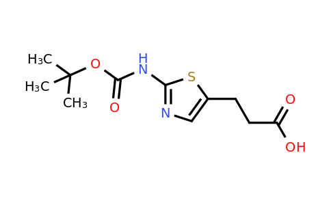 920313-46-8 | 3-(2-{[(tert-butoxy)carbonyl]amino}-1,3-thiazol-5-yl)propanoic acid