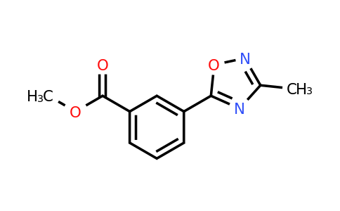 921938-57-0 | Methyl 3-(3-methyl-1,2,4-oxadiazol-5-yl)benzoate