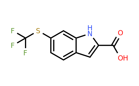 923800-95-7 | Ácido 6-[(trifluorometil)sulfanil]-1H-indol-2-carboxílico