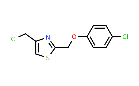 923811-90-9 | 4-(Chloromethyl)-2-(4-chlorophenoxymethyl)-1,3-thiazole