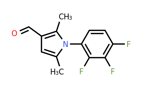 923832-17-1 | 2,5-Dimethyl-1-(2,3,4-trifluorophenyl)-1H-pyrrole-3-carbaldehyde