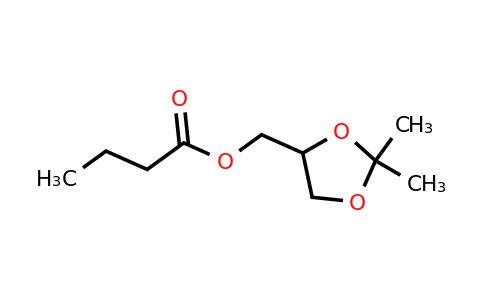 92418-59-2 | (2,2-Dimethyl-1,3-dioxolan-4-yl)methyl butyrate