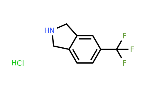 924304-74-5 | 1H-Isoindole, 2,3-dihydro-5-(trifluoromethyl)-, hydrochloride