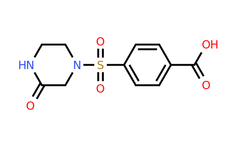 926198-84-7 | 4-[(3-Oxopiperazin-1-yl)sulfonyl]benzoic acid