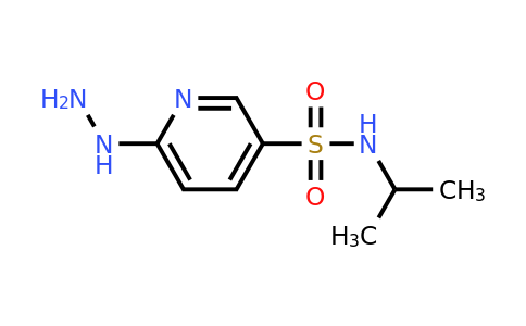 926243-85-8 | 6-Hydrazinyl-N-(propan-2-yl)pyridine-3-sulfonamide
