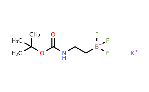 926280-83-3 | Potassium (2-((tert-butoxycarbonyl)amino)ethyl)trifluoroborate