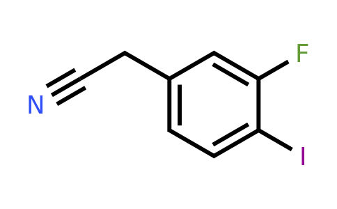 92676-16-9 | 3-Fluoro-4-iodophenylacetonitrile