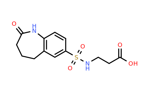 927869-63-4 | 3-(2-Oxo-2,3,4,5-tetrahydro-1H-1-benzazepine-7-sulfonamido)propanoic acid