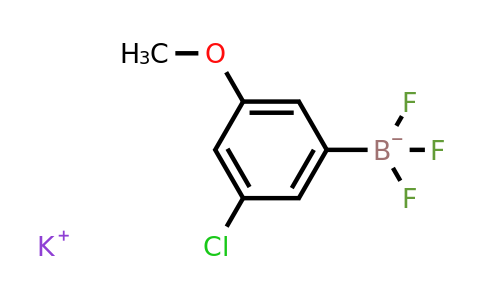 929626-23-3 | Potassium (3-chloro-5-methoxyphenyl)trifluoroborate