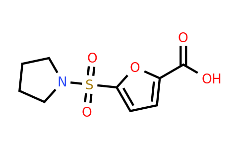 933690-52-9 | 5-(Pyrrolidine-1-sulfonyl)furan-2-carboxylic acid