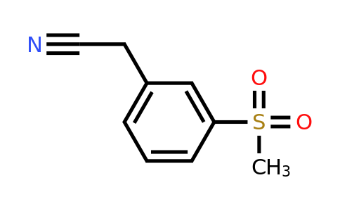 936482-57-4 | 2-(3-Methanesulfonylphenyl)acetonitrile