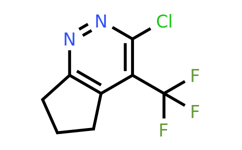939758-08-4 | 3-Chloro-4-(trifluoromethyl)-5H,6H,7H-cyclopenta[c]pyridazine
