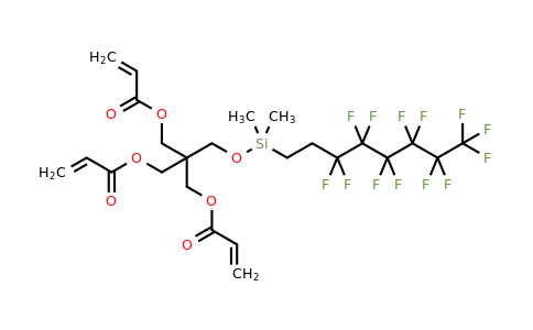 94237-11-3 | [2-[(dimethyl-(3,3,4,4,5,5,6,6,7,7,8,8,8-tridecafluorooctyl)silyl)oxymethyl]-3-prop-2-enoyloxy-2-(prop-2-enoyloxymethyl)propyl] prop-2-enoate